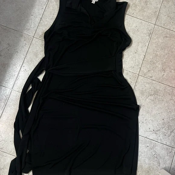 Cato | Dresses | Cato Black Bodycon Mini Dress With V Neck Sleeveless Worn  Once | Poshmark